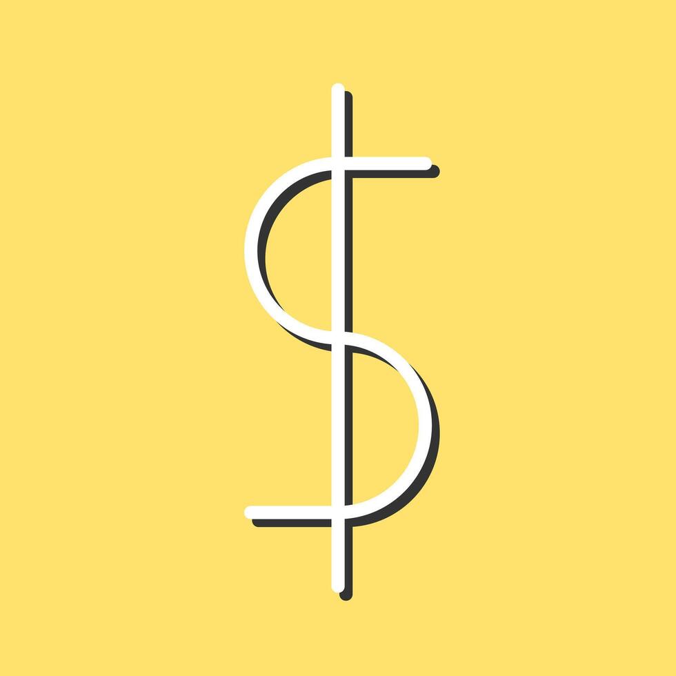 Dollar Icon Design vector