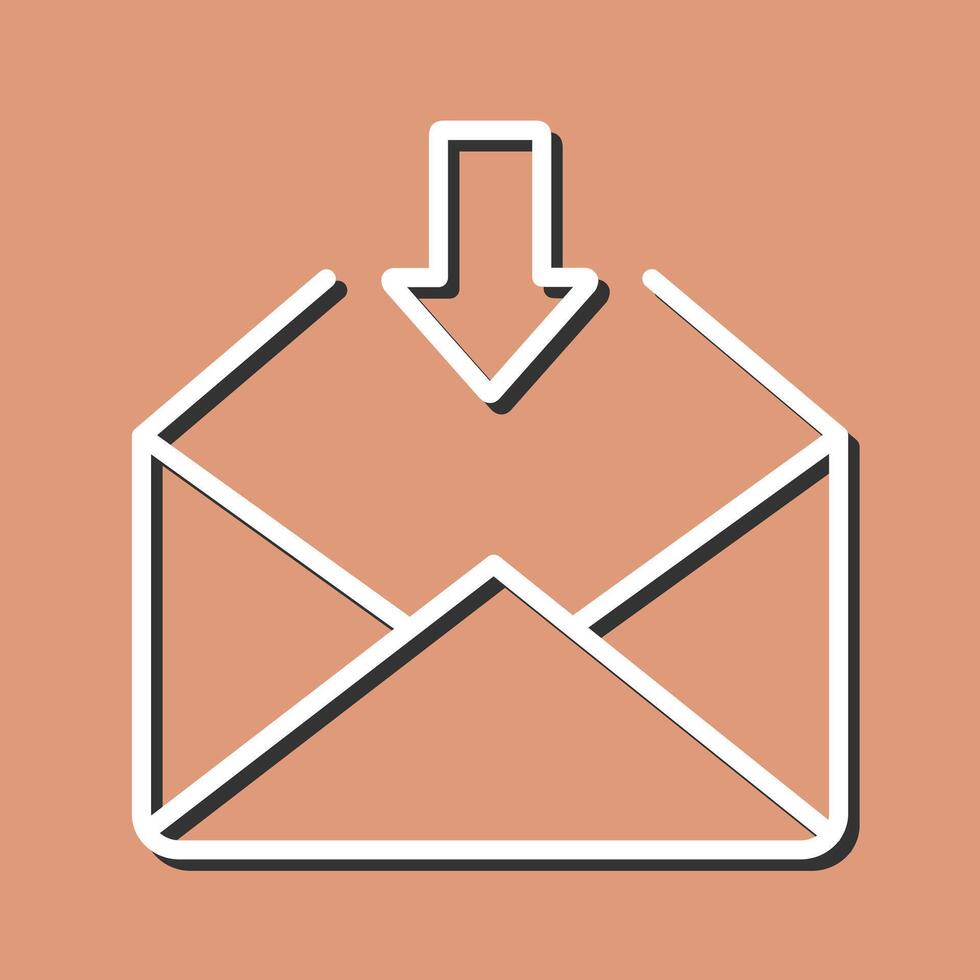 Receive Icon Icon Design vector