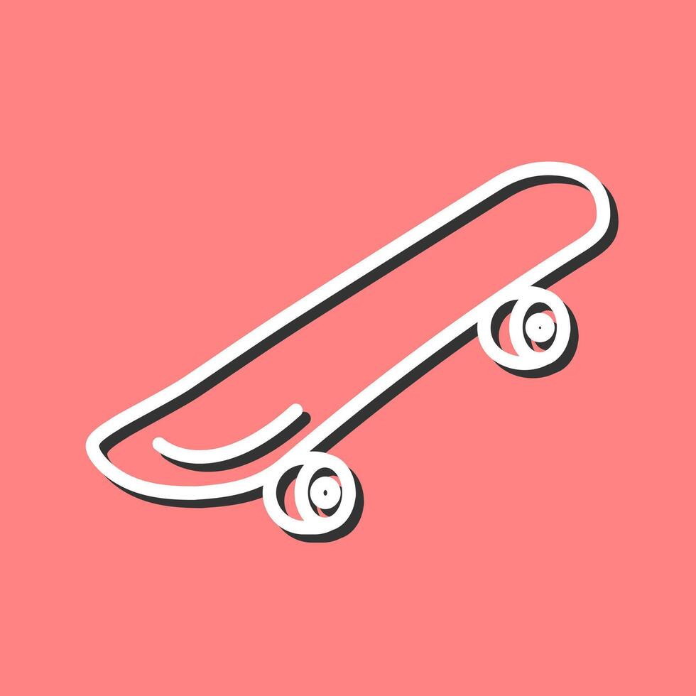 Skateboard Icon Design vector