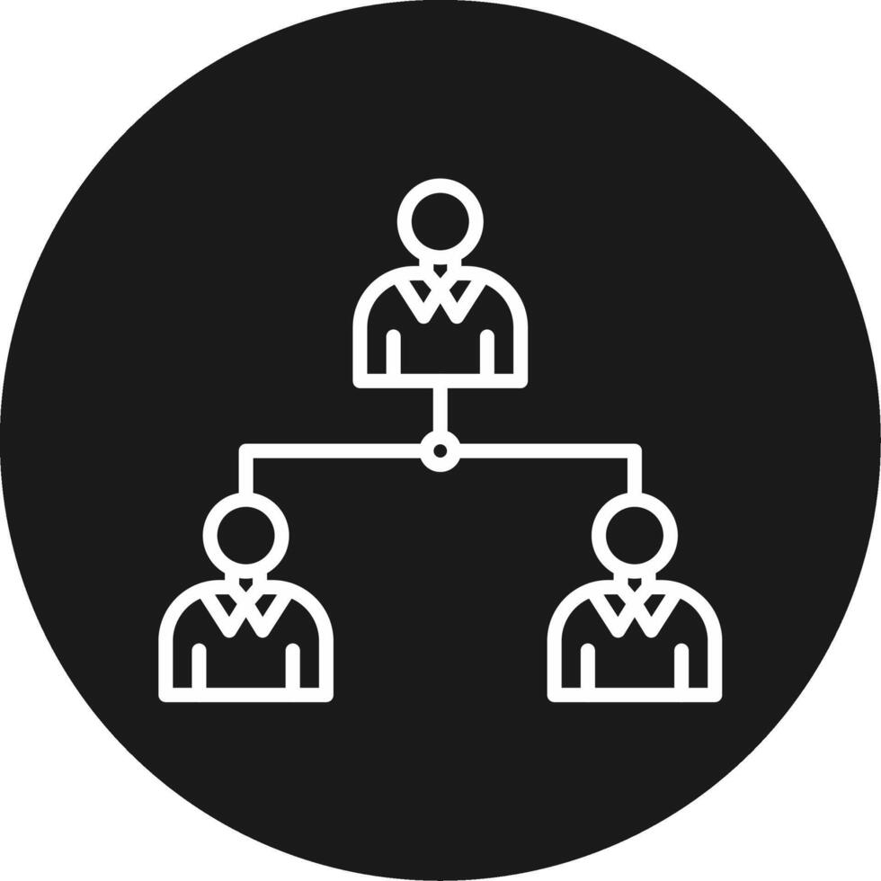 Hierarchy Icon Design vector