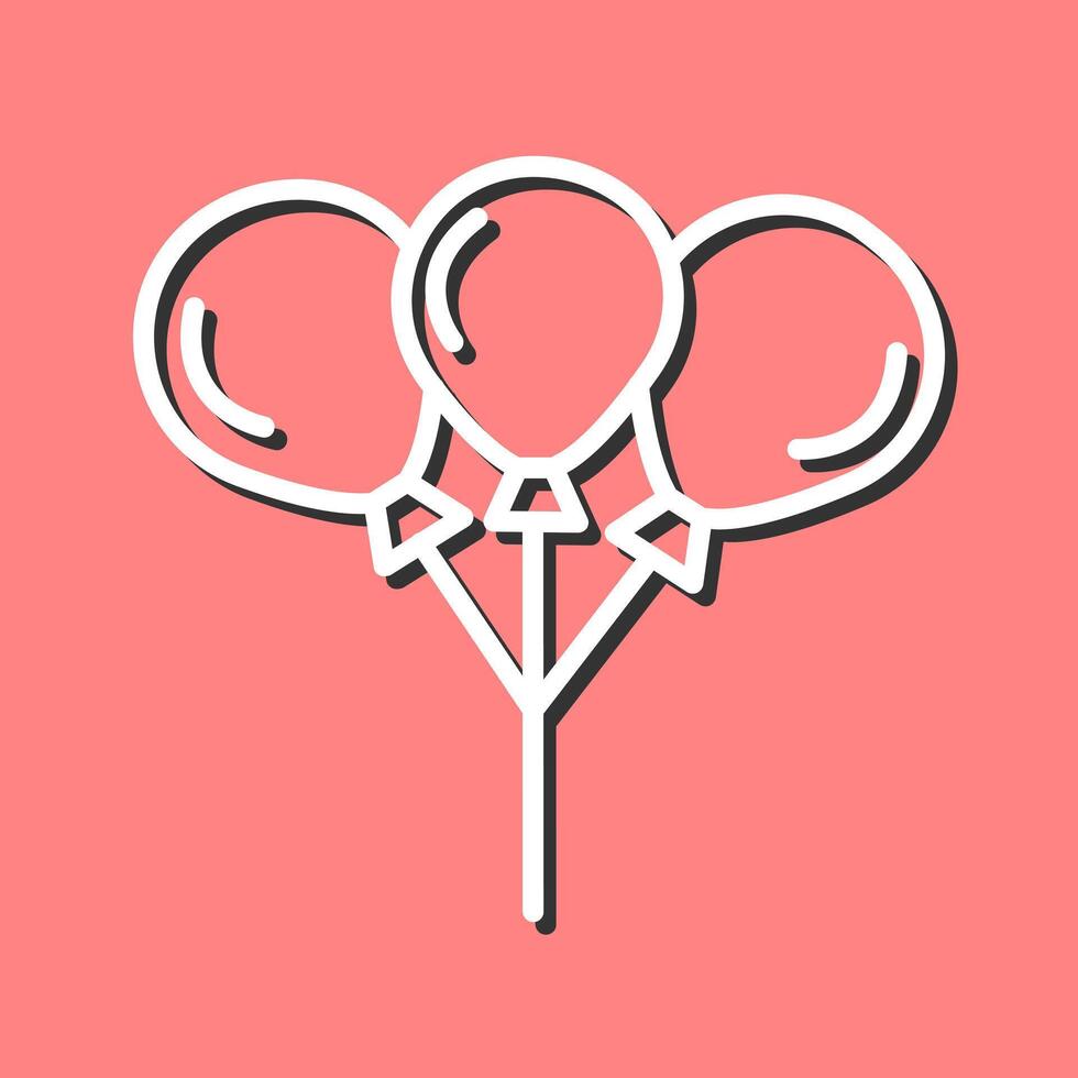 Balloons Icon Design vector