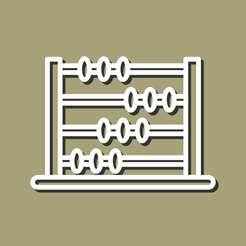 Abacus Icon Design vector