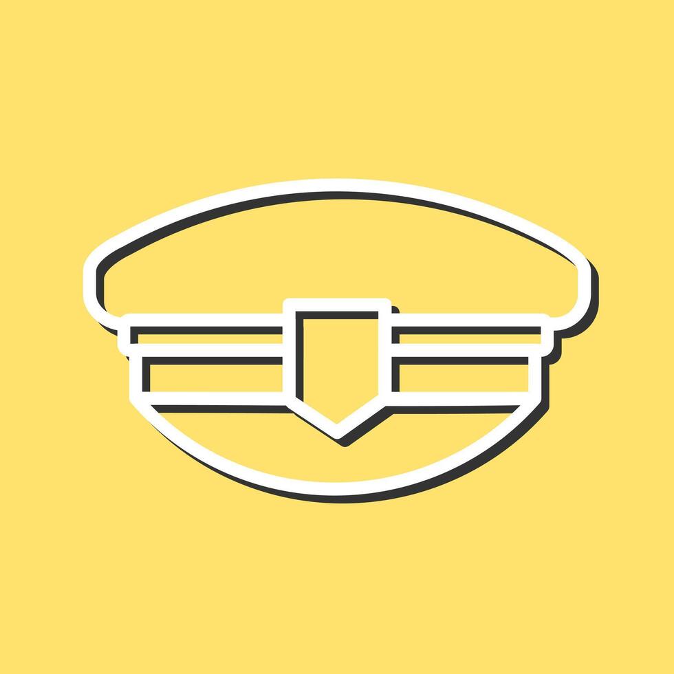 Postman Hat Icon Design vector