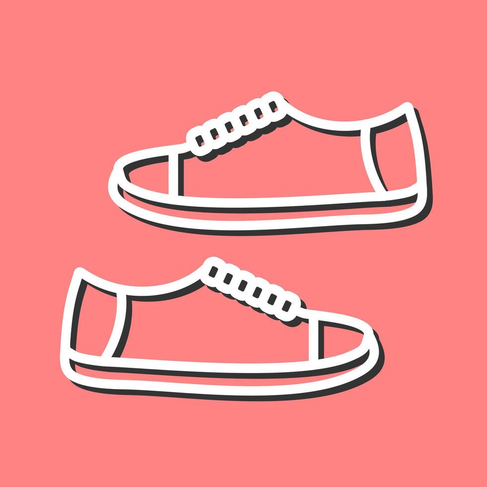 Toddler Shoes Icon Design vector