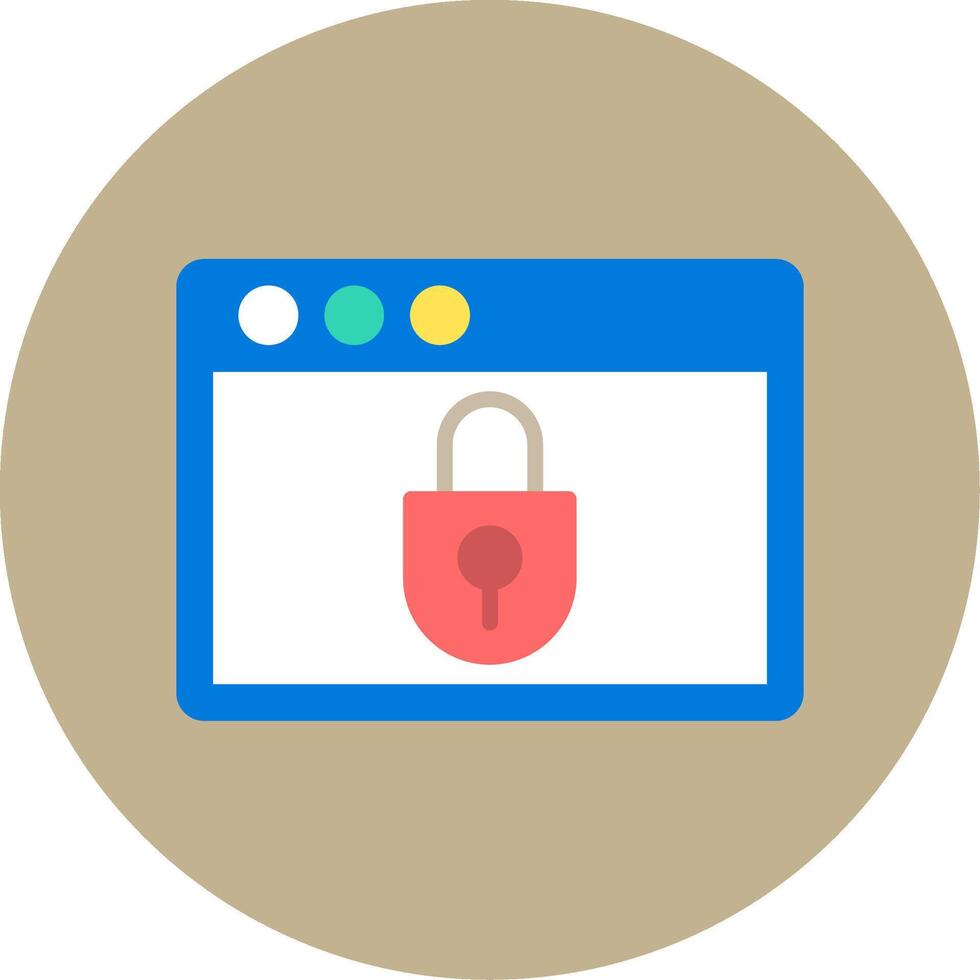 Browser Icon Design vector