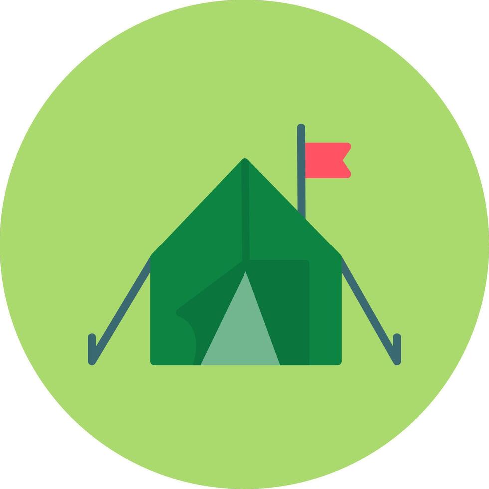 Tent Icon Design vector