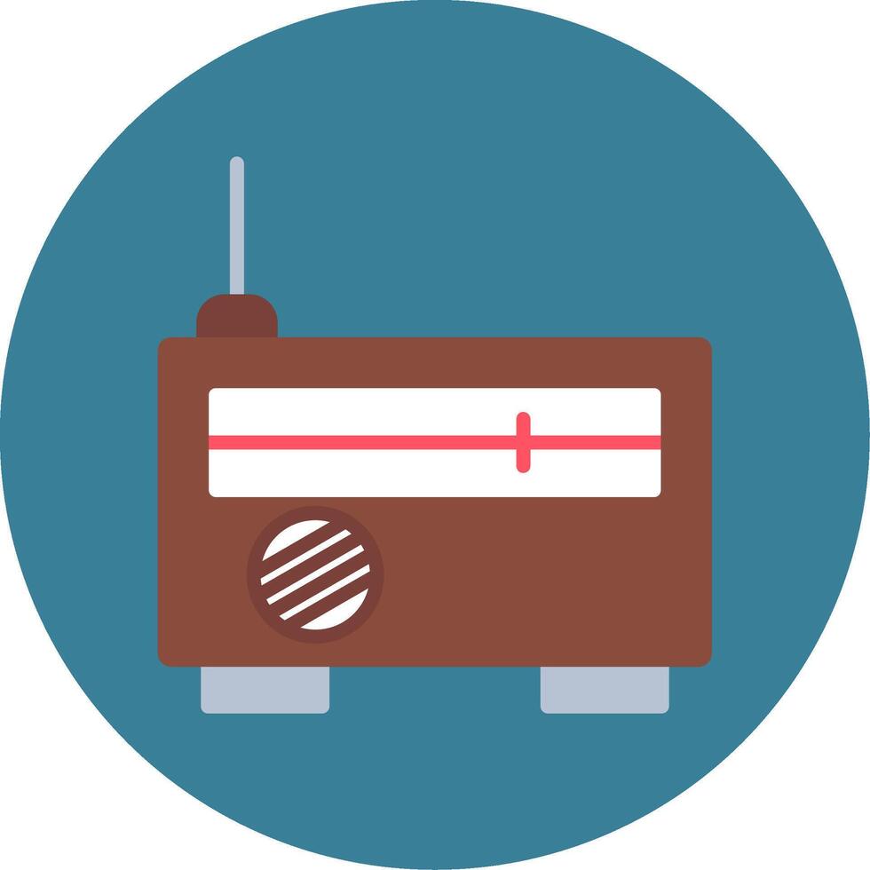 Radio Icon Design vector