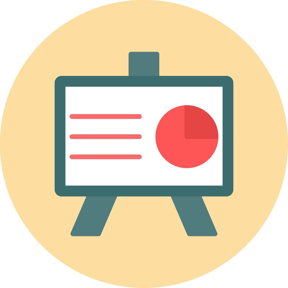 Presentation Icon Design vector