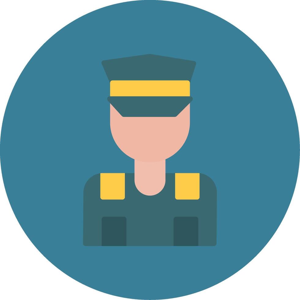 Pilot Icon Design vector