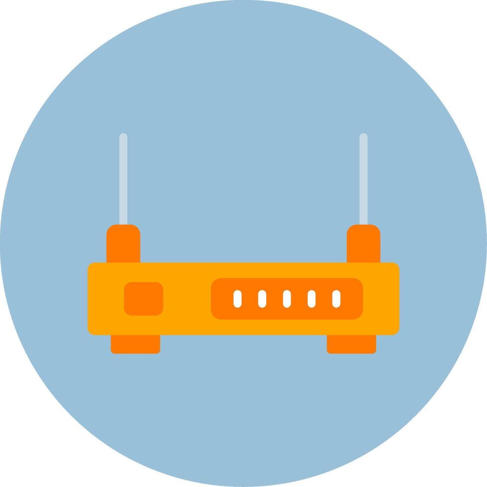 Wifi Router Icon Design vector