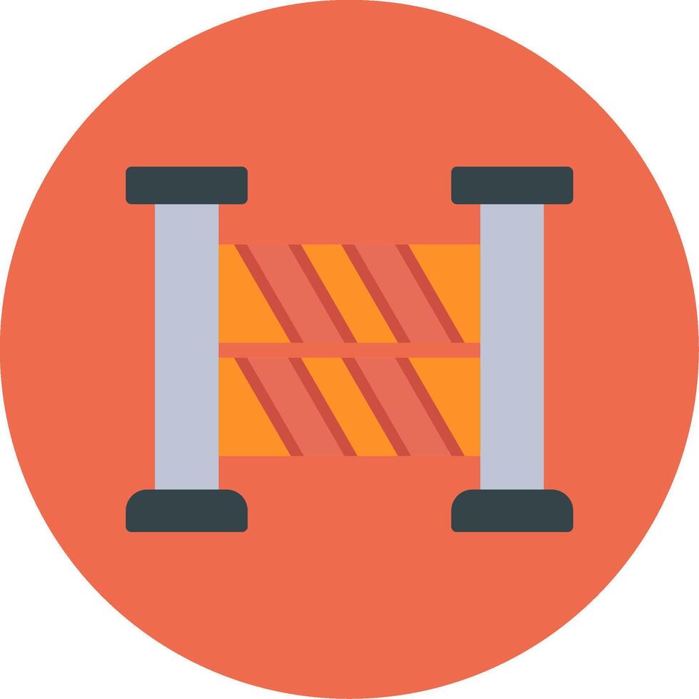Road Block Icon Design vector