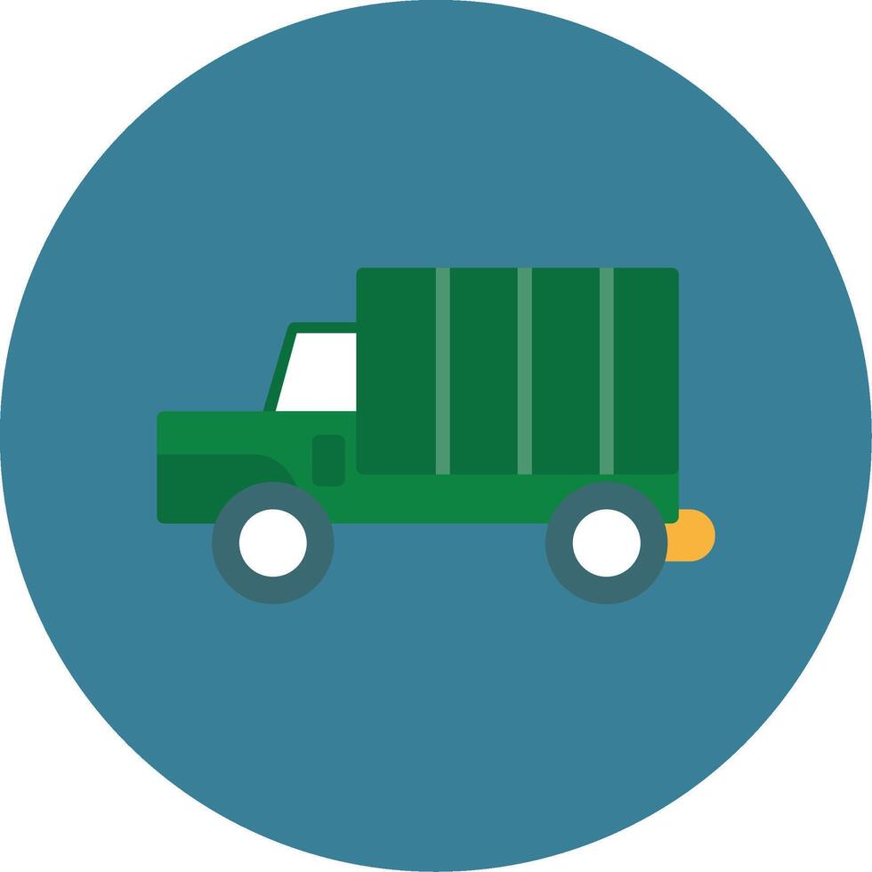 Military Truck Icon Design vector