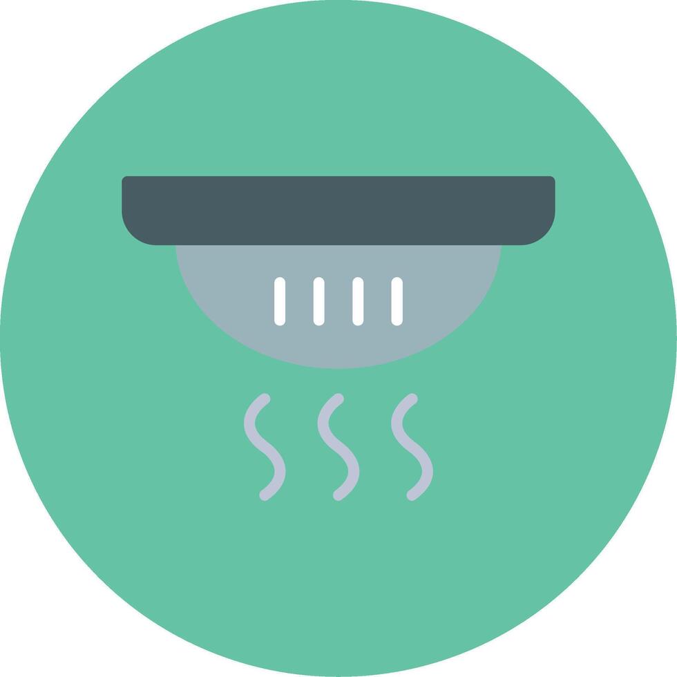 Smoke Detector Icon Design vector