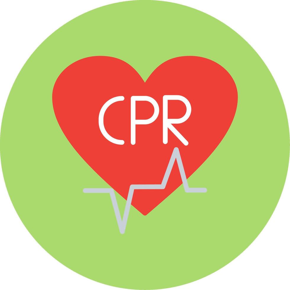 CPR Icon Design vector