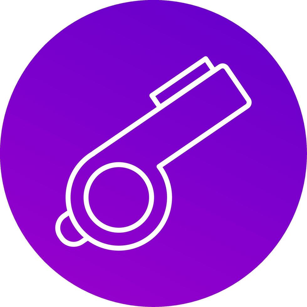 Whistle Icon Design vector