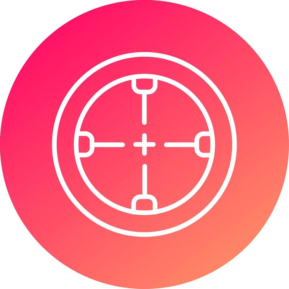 Scope Icon Design vector