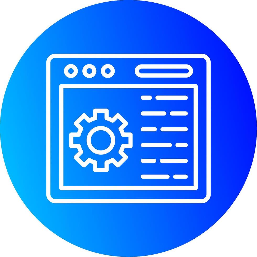 Development Icon Design vector