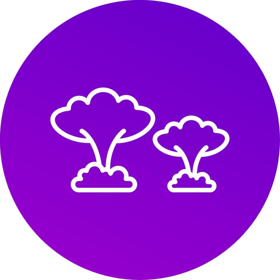 Nuclear Blast Icon Design vector