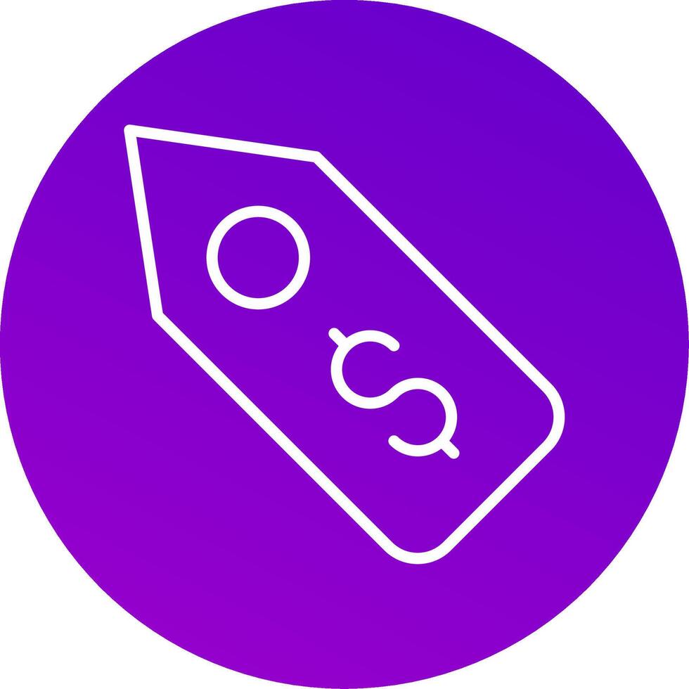 Tag Icon Design vector