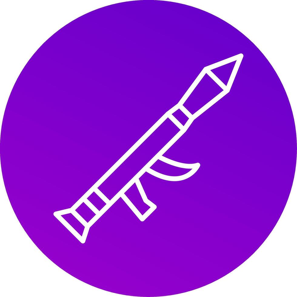 Bazooka Icon Design vector