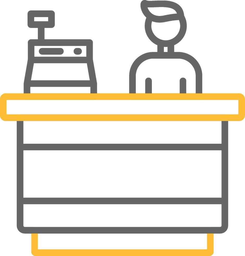 Cashier Icon Design vector