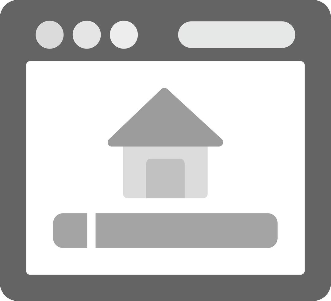 Home Page Icon Design vector