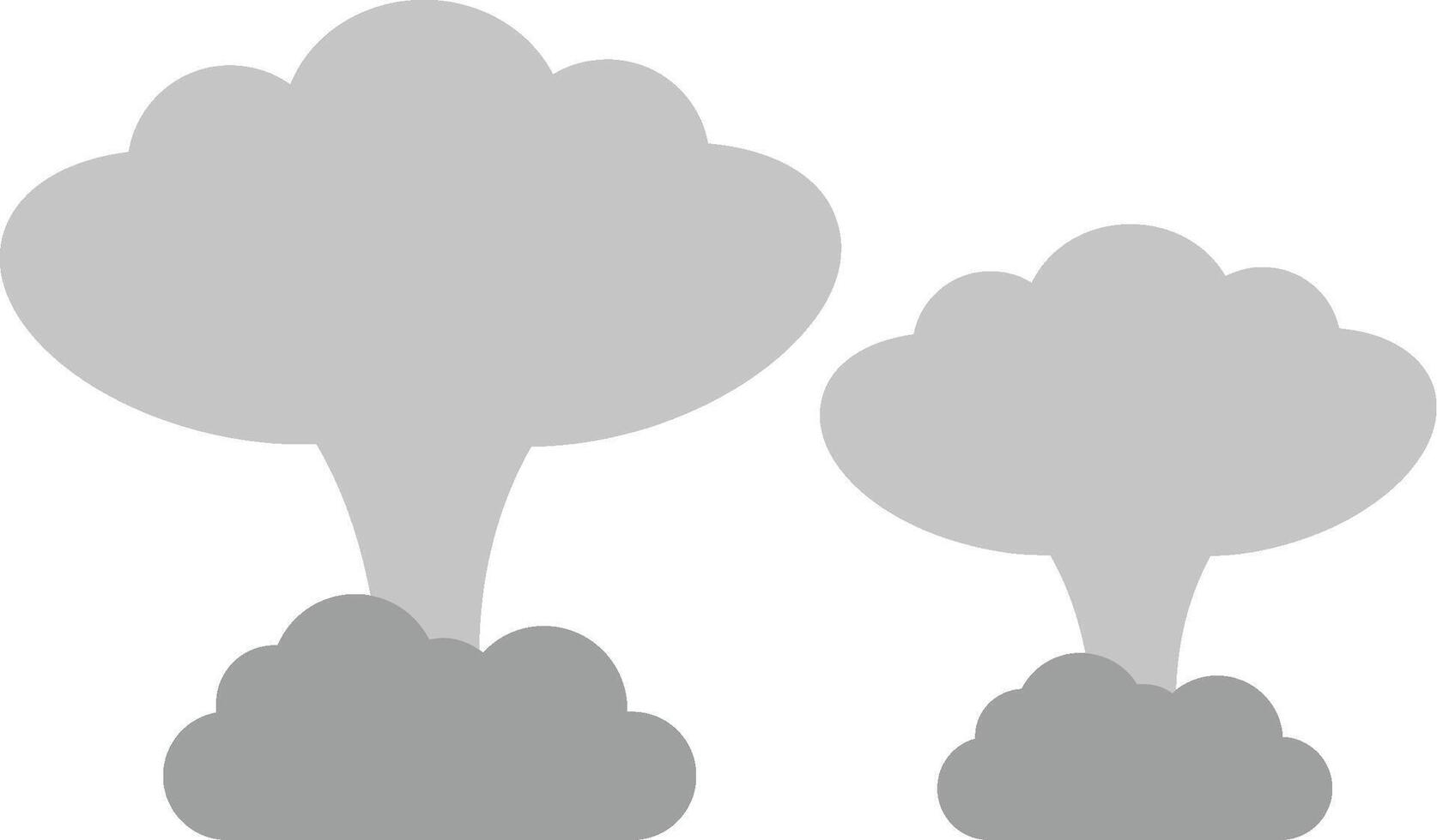 Nuclear Blast Icon Design vector