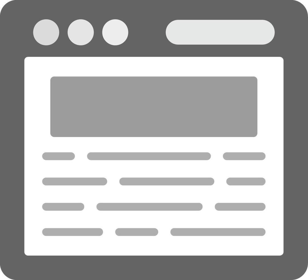 Article Icon Design vector