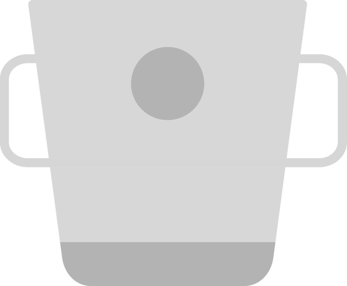 Water Bucket Icon Design vector