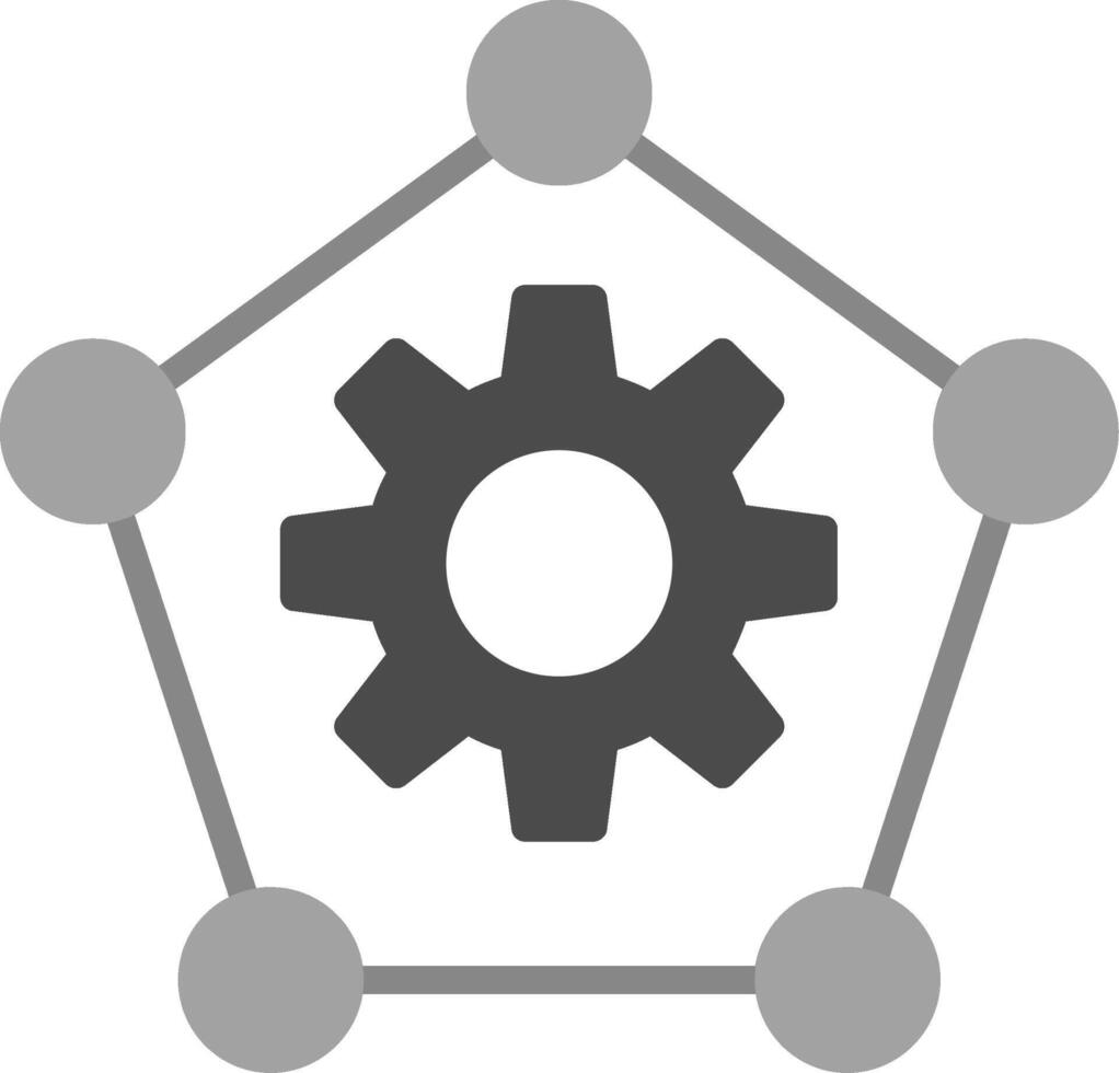 Network Icon Design vector
