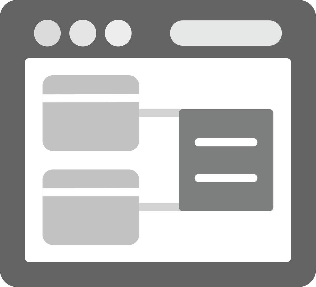 Web Development Icon Design vector