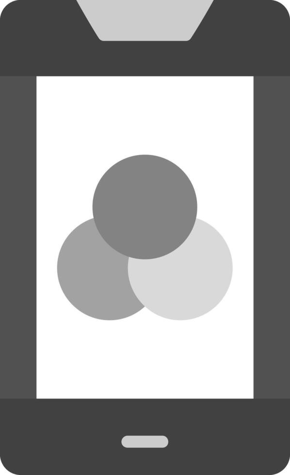 Color Scheme Icon Design vector