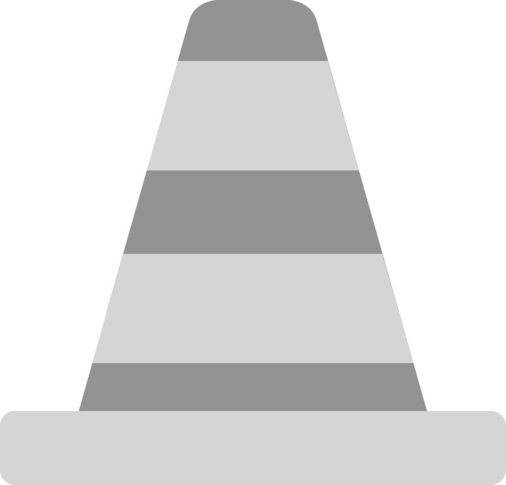 Traffic Cone Icon Design vector