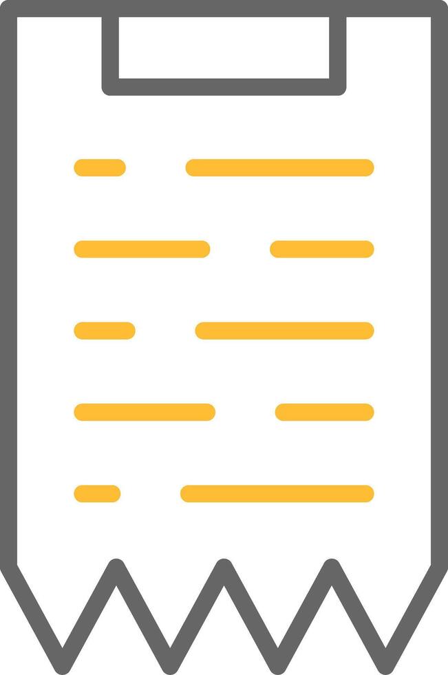 Bill Icon Design vector