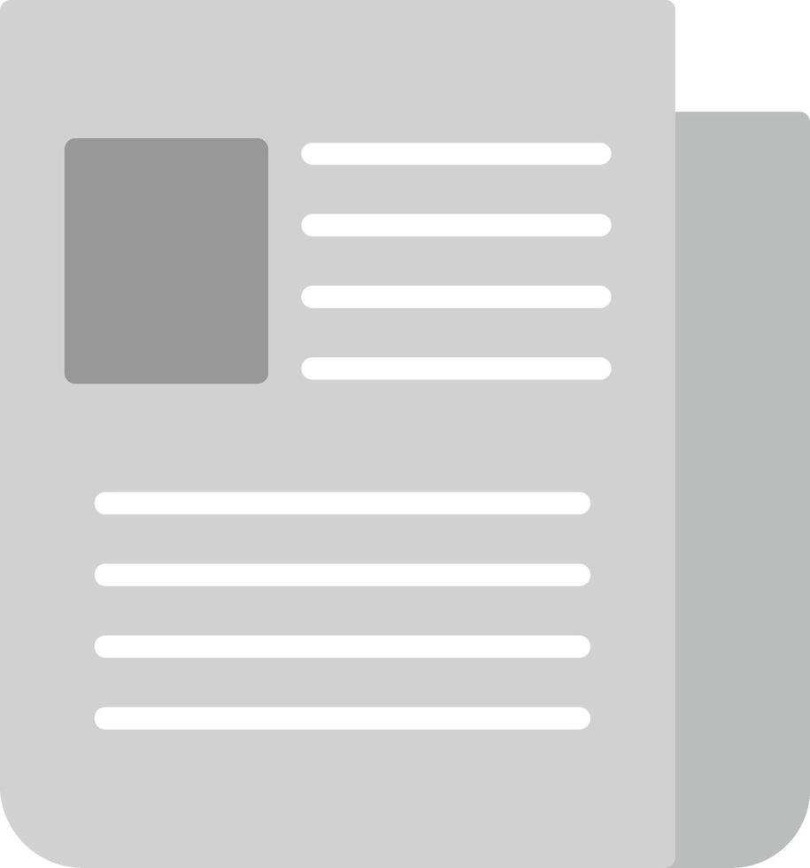 News Paper Icon Design vector