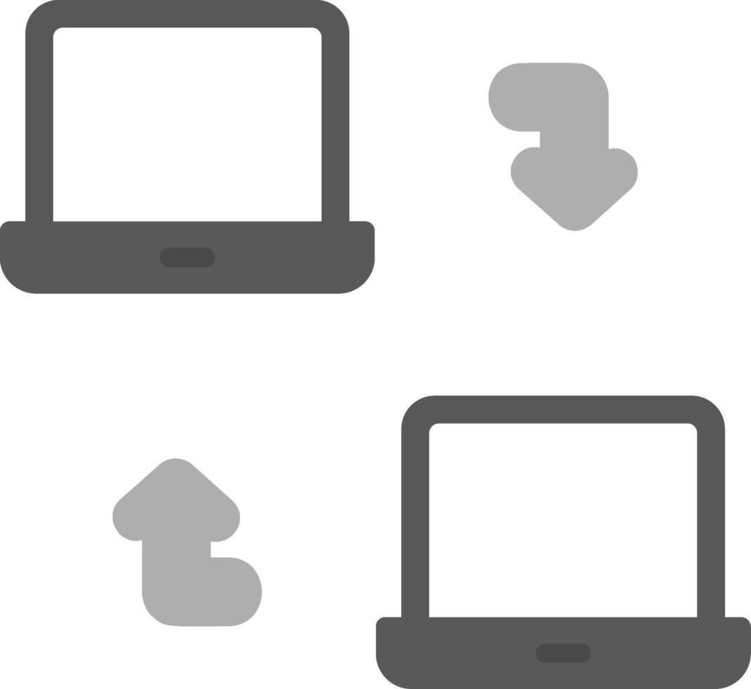 Remote Access Icon Design vector
