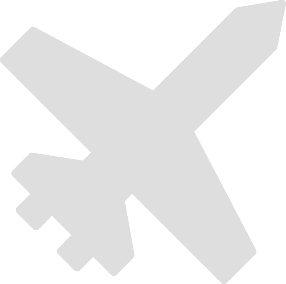 Aircraft Icon Design vector