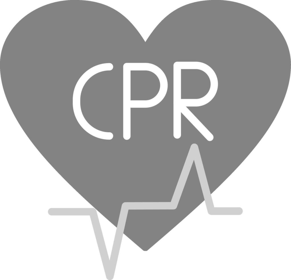 CPR Icon Design vector