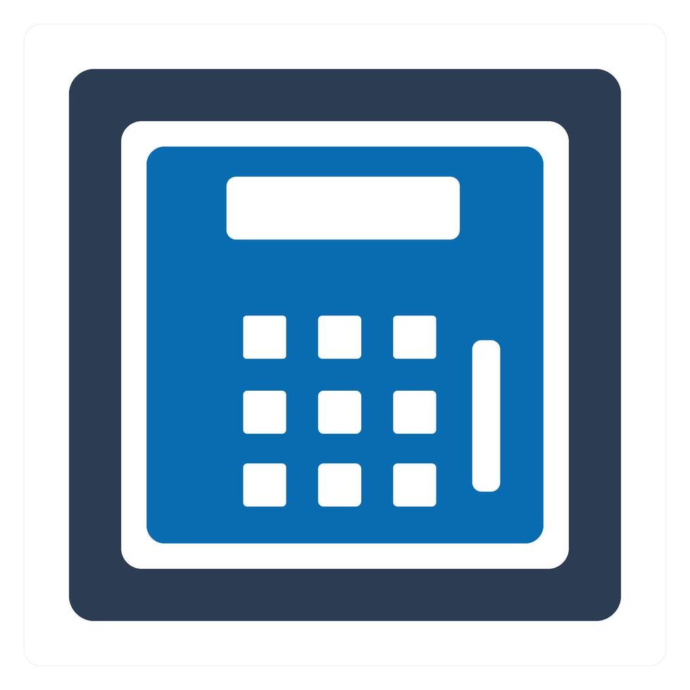 Locker and security icon concept vector
