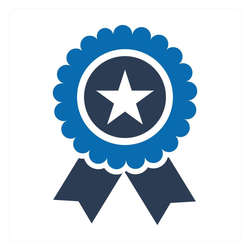 Star Badge and badge icon concept vector