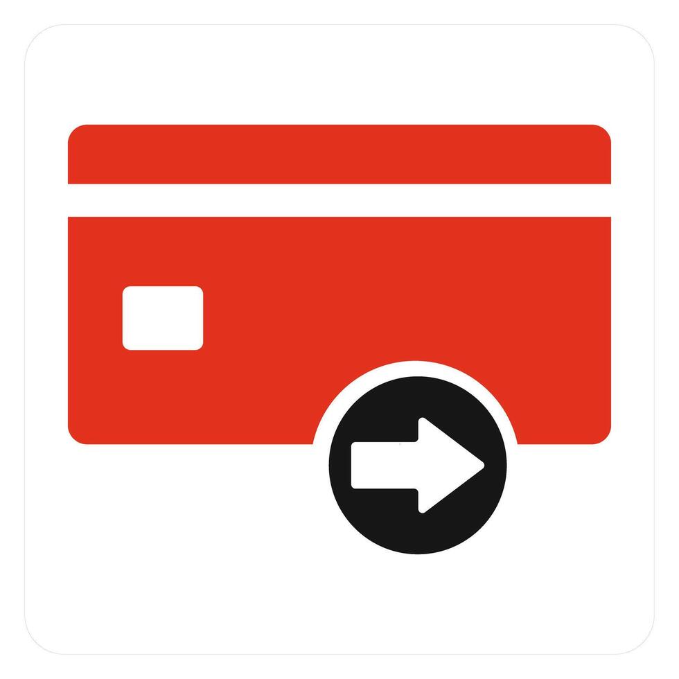 Send Card and send icon concept vector