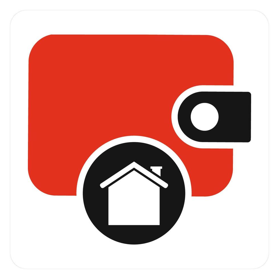 Money Wallet and money icon concept vector