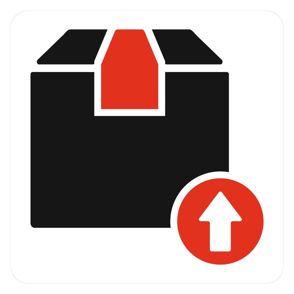 Forward Parcel and package icon concept vector