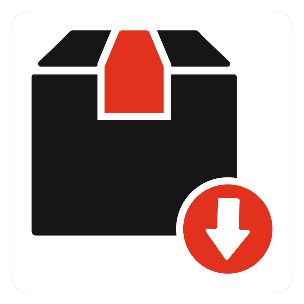 Delivery Returned and logistics icon concept vector
