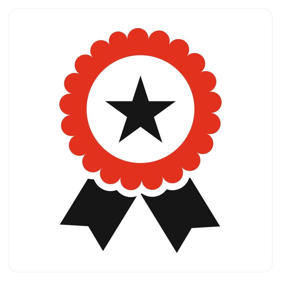 Star Badge and badge icon concept vector