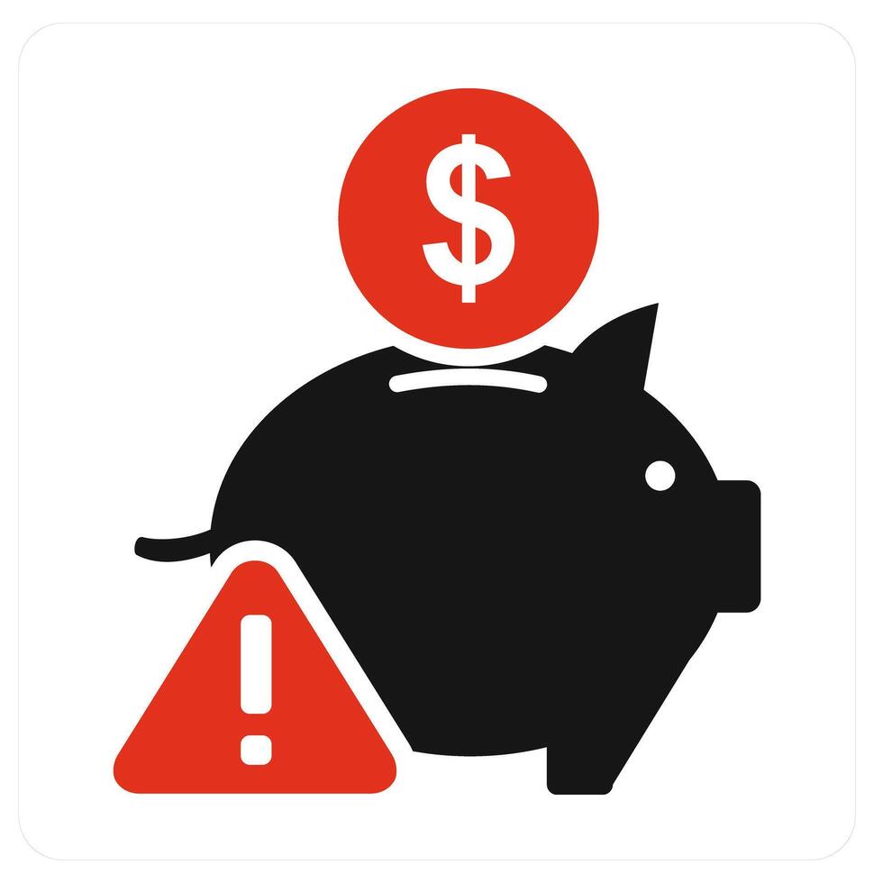 Bank Maintenance and maintenance icon concept vector