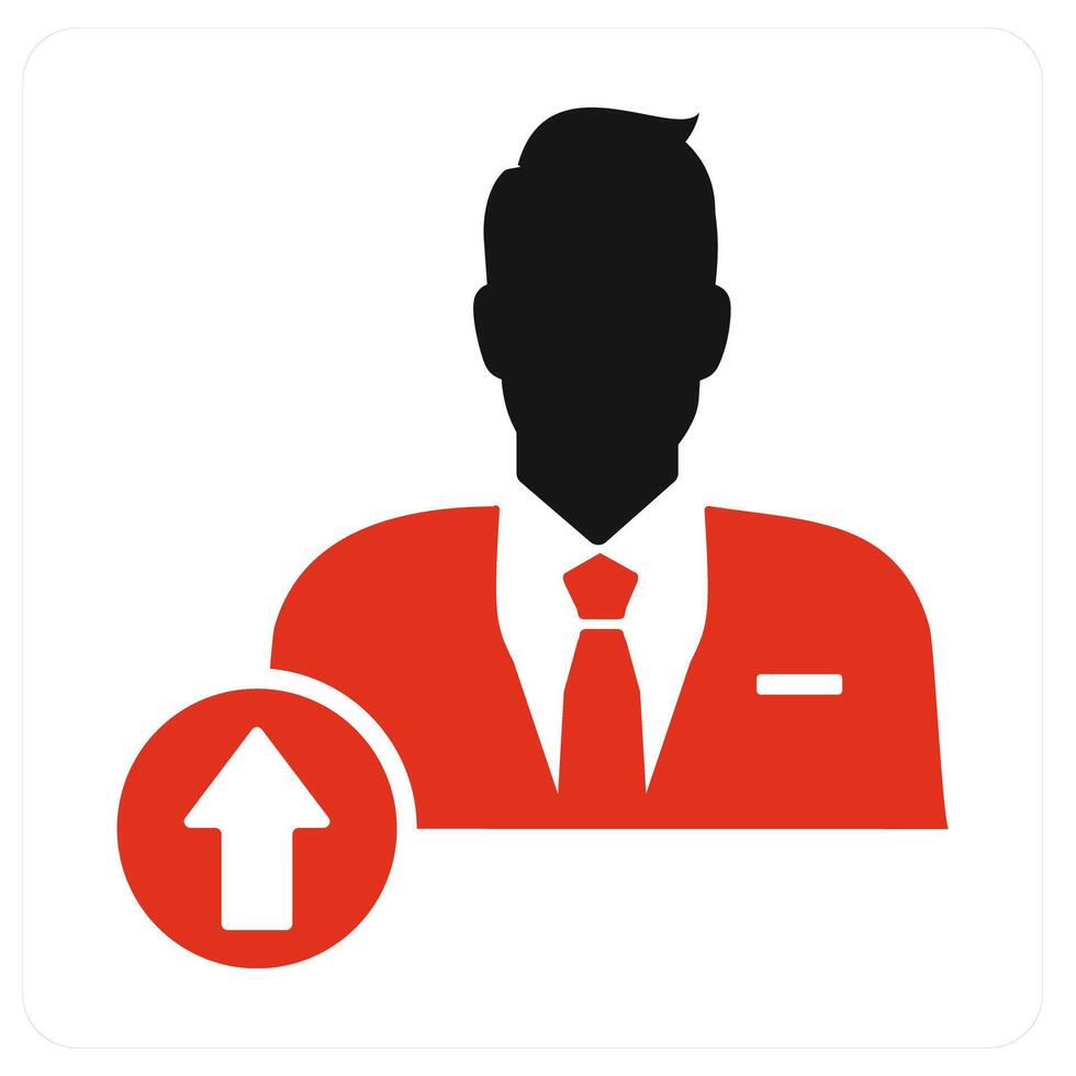 Upload Profile and user icon concept vector