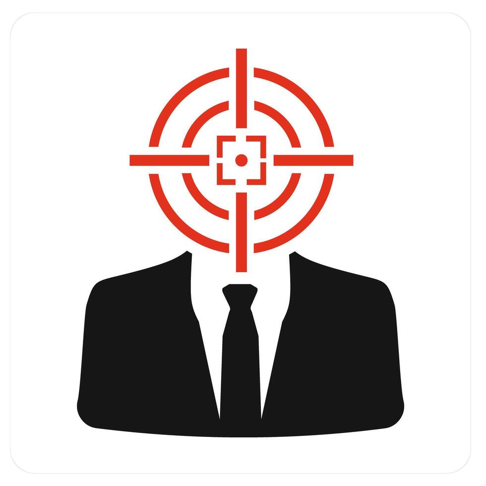 Search Candidate and employee icon concept vector