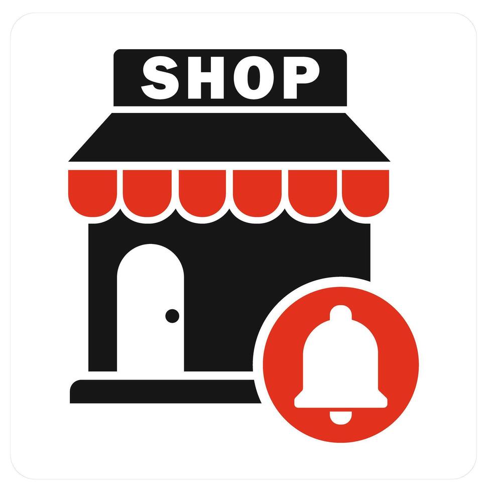 Shopping Trolley and shop icon concept vector