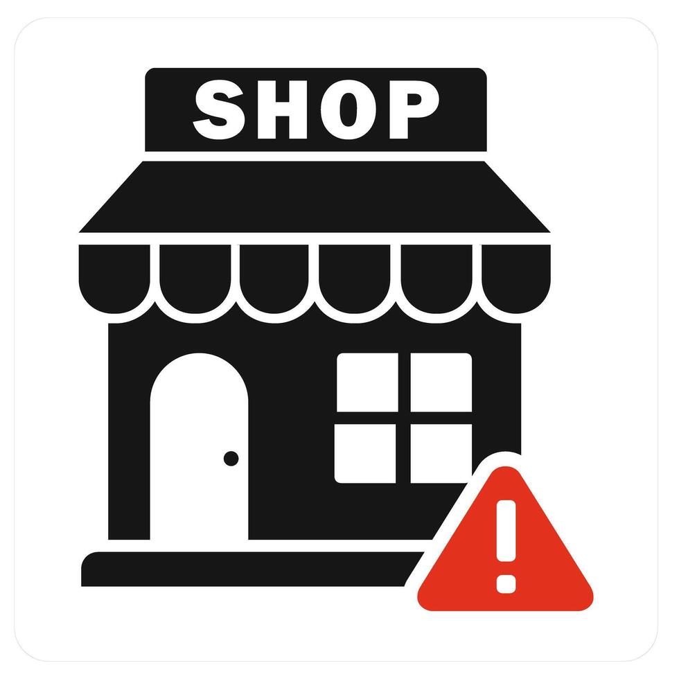 Shopping Store and store icon concept vector